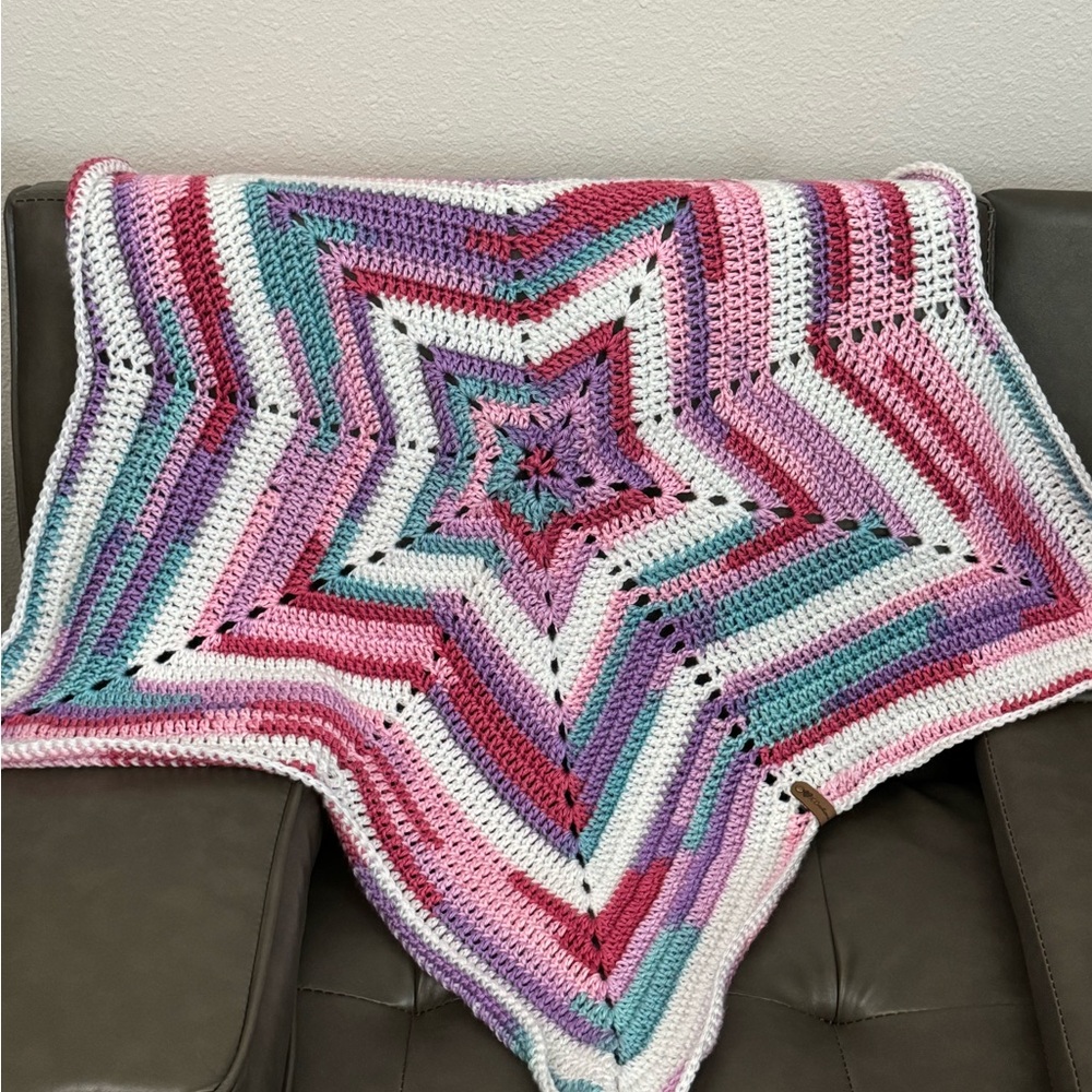 Ice cream Star Baby Blanket